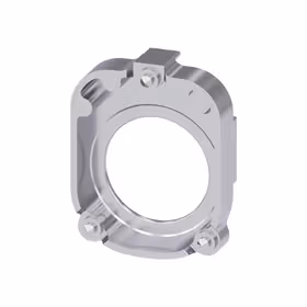 西门子 适配器用于执行器和报警器,带正面固定环,用于扁安装30mm；3SU19500KJ800AA0