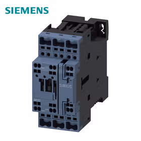 西门子 功率接触器,17A,7.5kW,1NO+1NC,24VDC通信能力,3极,尺寸S0,笼卡式连接；3RT20252BB400CC0