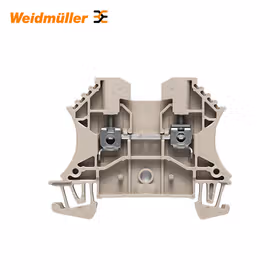 魏德米勒 直通型接线端子,螺钉联接,2.5mm,1000V,24A,深褐；WDU 2.5 HV