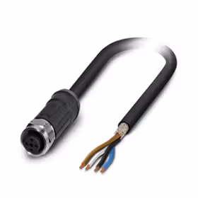 菲尼克斯 传感器/执行器电缆；SAC-4P-10,0-28X/M12FS SH OD