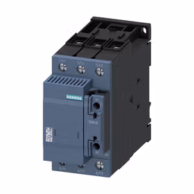 西门子 电容器接触器75kVAr,2NC,AC50-60Hz/20-33VDC,3极,尺寸S2螺栓型端子连接；3RT26371NB35