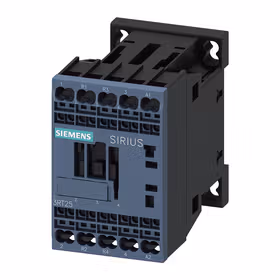 西门子 接触器,2NO+2NC,7.5kW,110VAC,50/60Hz,4极,2NO+2NC,结构,尺寸S00,笼卡型端子连接；3RT25182AF00