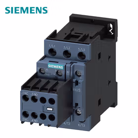西门子 功率接触器,32A,15kW,2NO+2NC,AC220V50/60Hz,3极,尺寸S0,螺栓型端子连接辅助开关可松开；3RT20271AN24