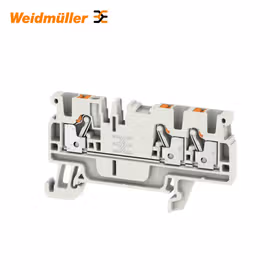 魏德米勒 直通型接线端子；A3C 2.5 LTGY