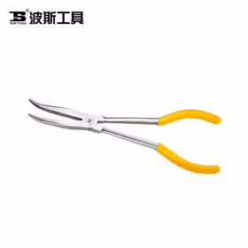 波斯 加长弯嘴钳45&deg;11寸；BS192011