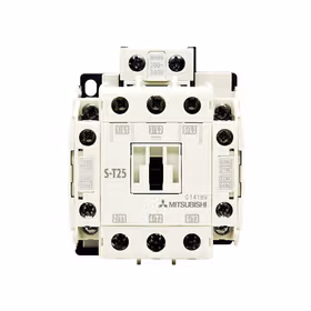 三菱电机 交流控制型电磁接触器 30A 3极 2NO+2NC AC380-440V；S-T25 AC400V 2A2B C