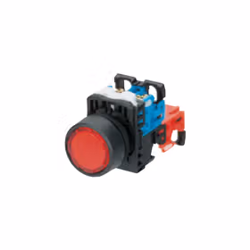 富士电机 &phi;22圆形凸头带灯按钮开关 绿色；AR22F0L-11E3Y