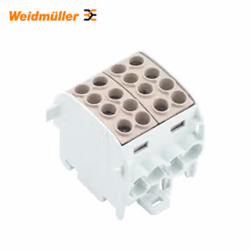 魏德米勒 W系列,接线板,额定横截面:螺钉联接,TS35；WPD 202 4x35/4x25 BN