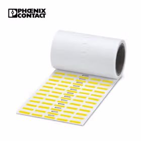 菲尼克斯 标识,盘卷,黄色,未标记,背胶固定,标识区域大小:16.5x5mm；EML (16,5X5)R YE