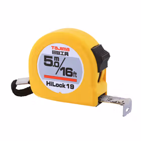 田岛 HILOCK卷尺19-50M/FT,公英制5m*19mm；L19-50M/FT