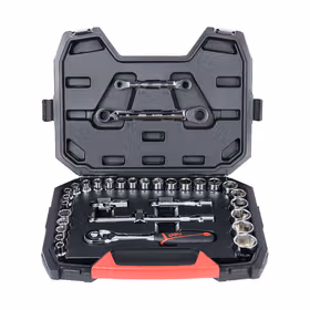 得力 33件12.5mm系列套筒快扳组套  ；DQ01033