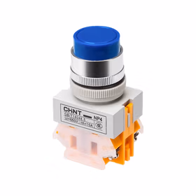 正泰 不带灯按钮；NP4-11GN 蓝