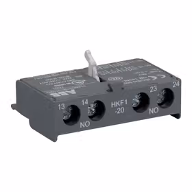 ABB 电动机起动器附件，辅助触头 (前装)；HKF1-20