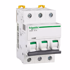 施耐德电气 小型断路器；iC65H 3P B1A