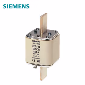 西门子 SITOR熔断片,含测量触点,NH3,输入：560A,gR,UnAC：690V,前端标示警报器；3NE NH3 560A 690V ACgR