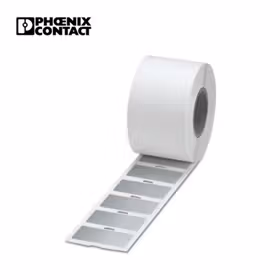 菲尼克斯 标识,盘卷,银色/哑光,未标记,背胶固定,标识区域大小:51x25mm；EML (51X25)R SR