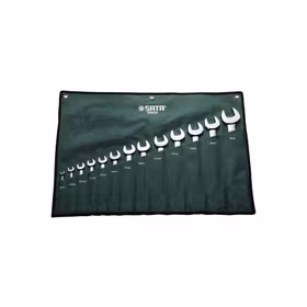 世达 13件全抛光双开口扳手组套6X7~30X32mm；09029