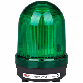 德力西电气 单色警示灯；JDS100 绿 W 转闪 220AC 平面三脚螺丝