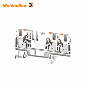 魏德米勒 直通型接线端子；A3C 4 WT