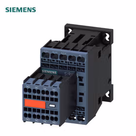 西门子 功率接触器,12A,5.5kW,2NO+2NC,24VDC,3极,尺寸S00笼卡式连接辅助开关不可分；3RT20172BB443MA0