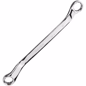 得力 镜面双梅花扳手铬钒钢   16x18mm；DL33217