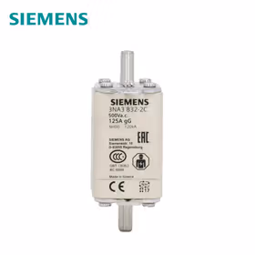 西门子 LVHRC熔丝LINKGG/gL尺寸00,125A,500V；3NA3 00 125A 500V AC/250V DC gL/gG