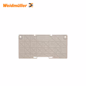 魏德米勒 插销型螺钉端子,隔板,深褐,2mm；WTW WF10/WF12