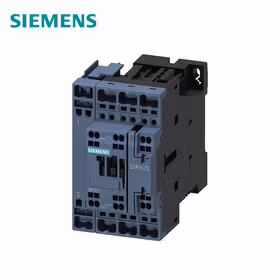 西门子 功率接触器,25A,11kW, 2NO+2NC 125VDC4极,尺寸S0笼卡式连接1NO+1NC,集成；3RT25262BG40