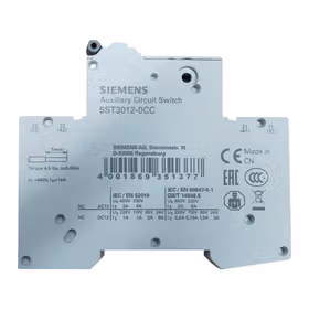 西门子 ET-5SY国产 辅助电流开关2NC；5ST30120CC