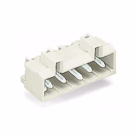 万可(WAGO) 针型插座,弯角型焊针1x1mm,不带突出的接地插针；721-432/001-000