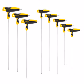 史丹利  T柄球头加长内六角扳手 6mm 350mm STHT69665-23