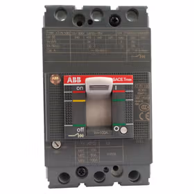 ABB 塑壳断路器；XT1N160 TMD160-1600 FF 3P