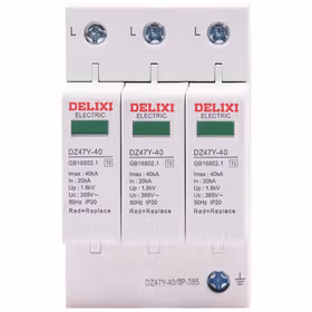 德力西电气 HDYE浪涌保护器；HDYE-40 3P 385V