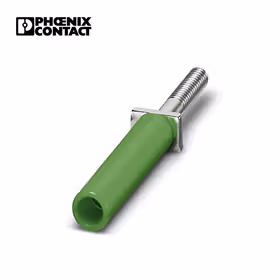 菲尼克斯 测试孔式连接器,颜色:绿色；PSBJ-URTK/S GN