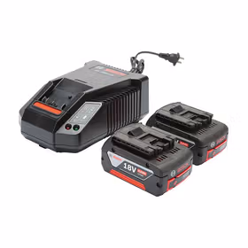 博世 充电器电池套装 2电1充 18V/4.0Ah(超快充)；2x GBA 18V 4.0Ah + GAL 1880 CV