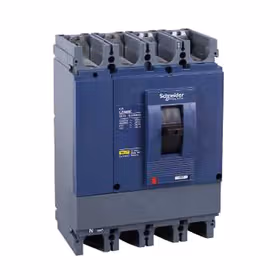 施耐德电气 塑壳断路器 固定式；EZD630M 500A 4P3T