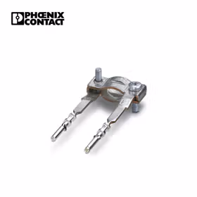 菲尼克斯 孔式插芯单屏蔽电缆的屏蔽连接；HC-D4-1BU