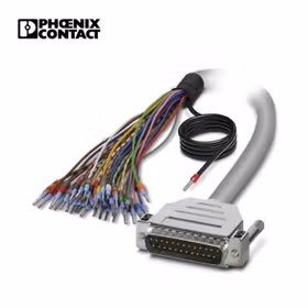 菲尼克斯 预制圆形屏蔽电缆；CABLE-D-25SUB/M/OE/0,25/S/1,5M