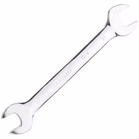 得力 镜面双开口扳手铬钒钢   16x18mm；DL33316