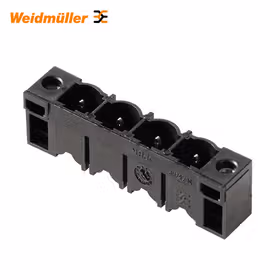 魏德米勒 焊接插座；SL 7.62HP/06/180F 3.2 SN BK BX