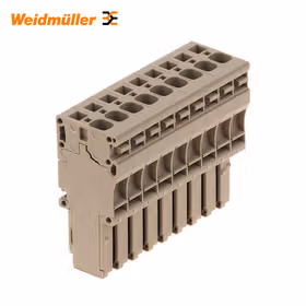 魏德米勒 Z系列,接线端子,接插件,米色,直接安装；ZP 4/1AN/9