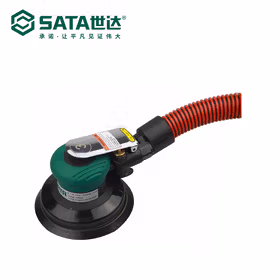 世达 5寸工业级自吸尘式气动打磨机(偏心距2.5MM)；02665