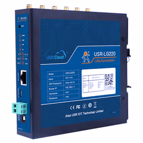 有人(LonHand) lora网关集中器无线数传电台自组网 私有协议 不支持2/3/4G-10 USR-LG220-L-10 全网通