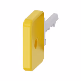 西门子 钥匙用于O.M.R.钥匙开关,锁闭编号73033,黄色；3SU19500FM300AA0