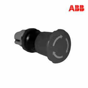 ABB MPE系列急停按钮操作头部（不带灯型）,黑色；MPET4-10B