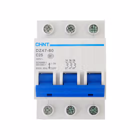 正泰 微型断路器；DZ47-60 3P C25