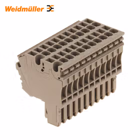 魏德米勒 Z系列,接线端子,接插件,深褐,直接安装；ZP 2.5/2AN/QV/11