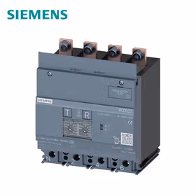 西门子 差动电流保护设备RCD520基础RCD类型A下方安装额定故障电流0.03-5A可调节tv0...3000ms4极In=160A用于：3VA1；RCD520