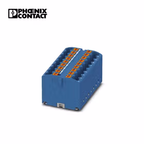 菲尼克斯 接线板,底座端子；PTFIX 18X2,5 BU