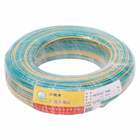 起帆 RV单芯B级阻燃软电线；ZB-RV-450/750V-1X16 黄绿色；100米/卷；